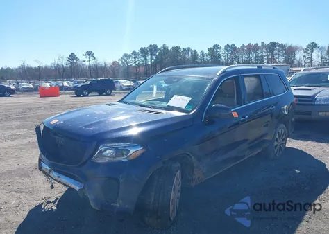 2018 Mercedes-Benz Gls 450 4Matic z USA, uszkodzony, nr VIN 4JGDF6EE0JB138808